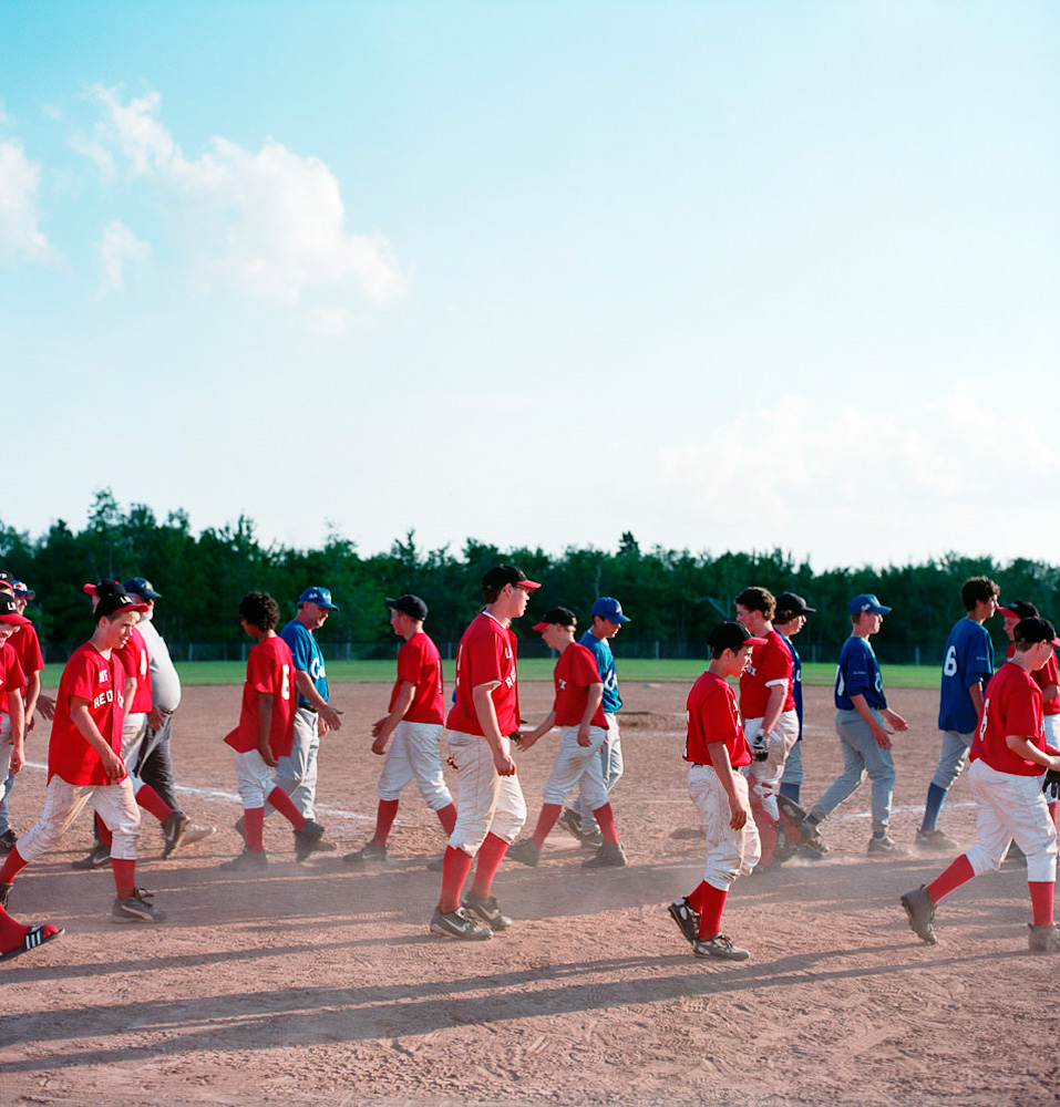 Baseball kids by Winnipeg commercial photographer