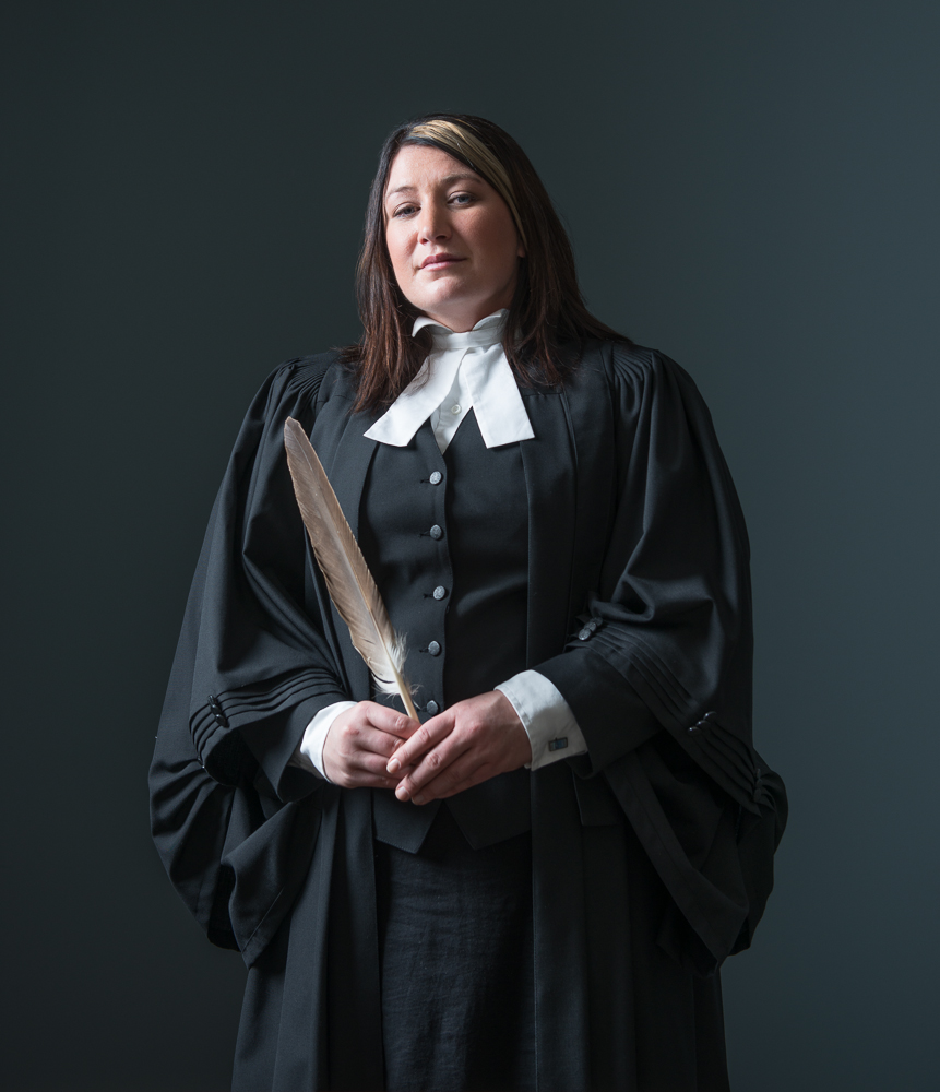 Aboriginal lawyer by Winnipeg editorial photographer
