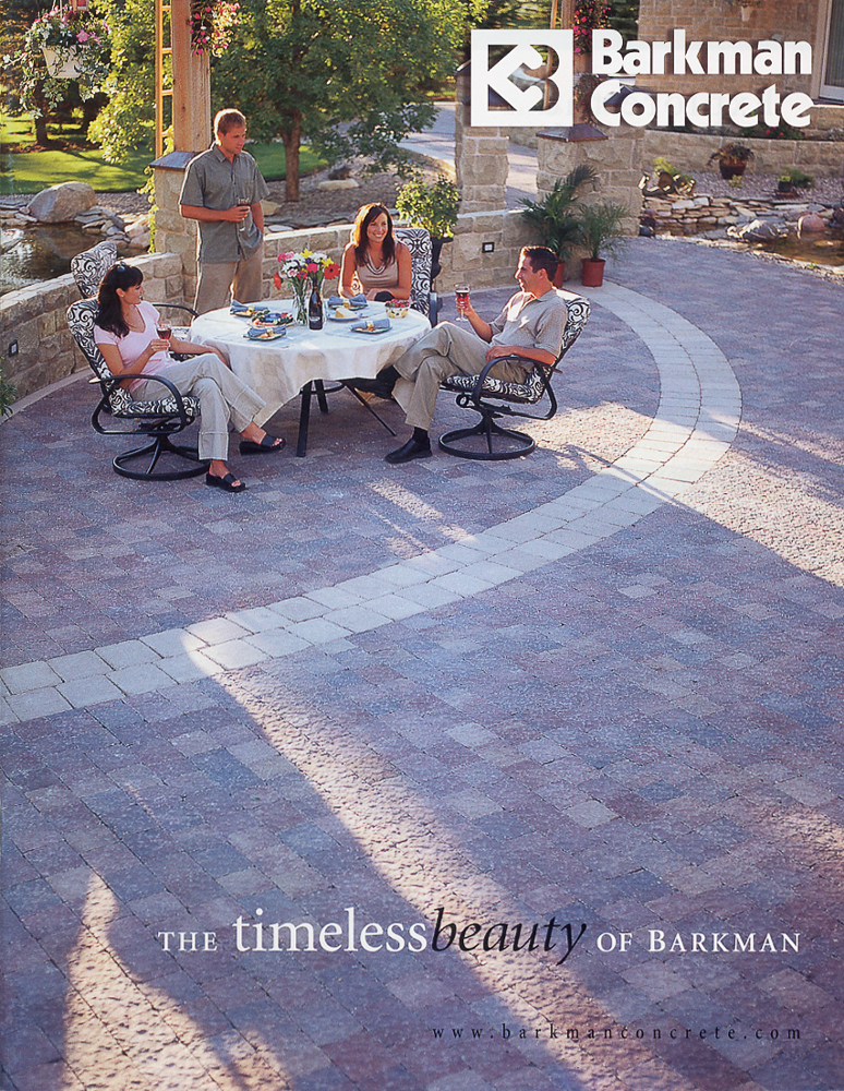 Paver stones ad 2 by Winnipeg commercial photographer