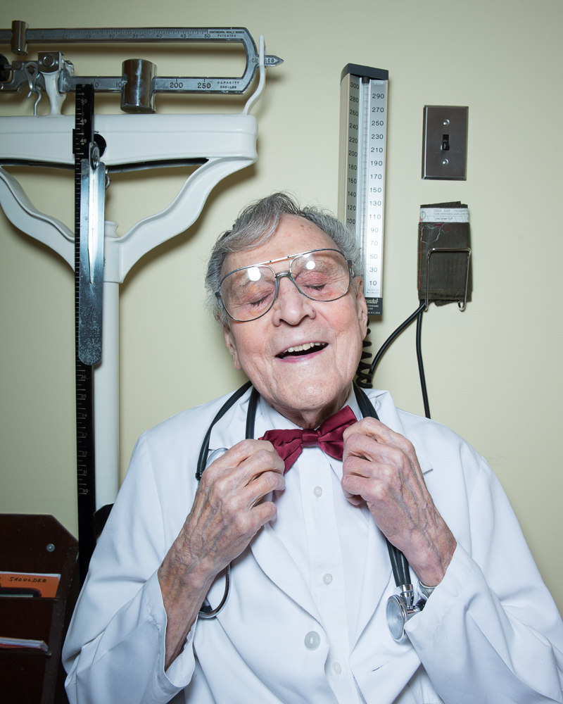 Dr. Lloyd Bartlett by Winnipeg editorial photographer