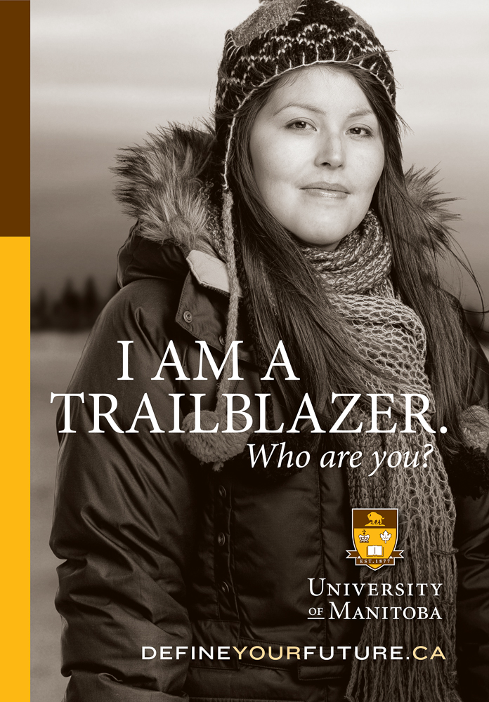Parka University ad by Winnipeg commercial photographer