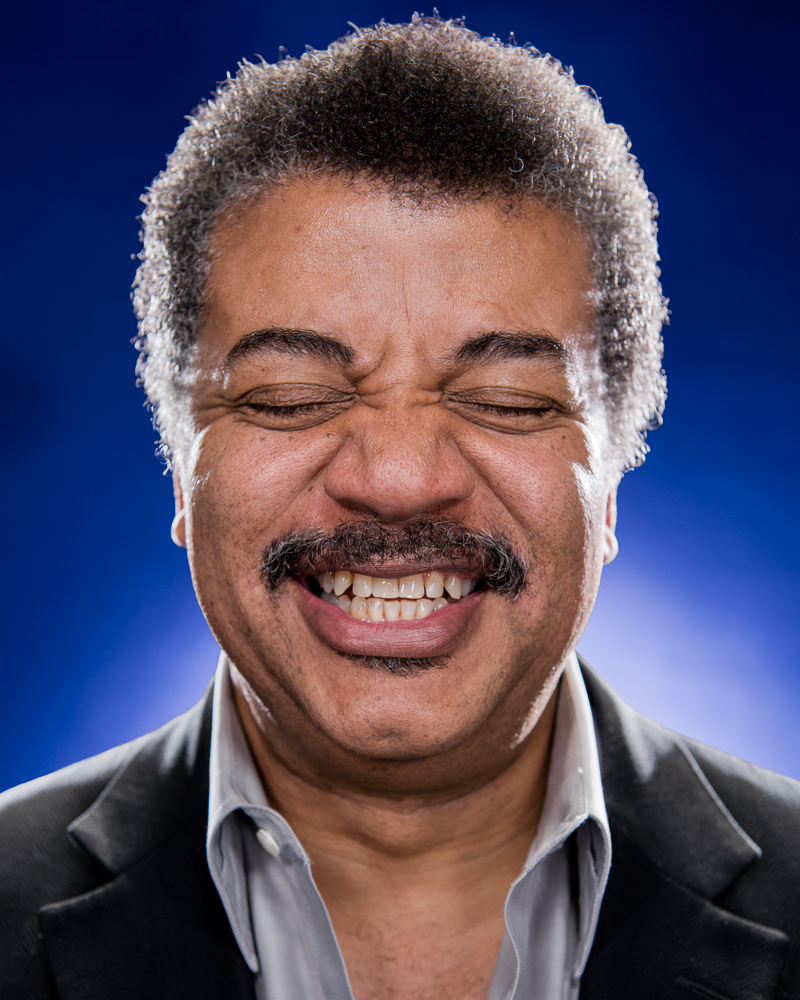 Neil deGrasse Tyson by Winnipeg editorial photographer