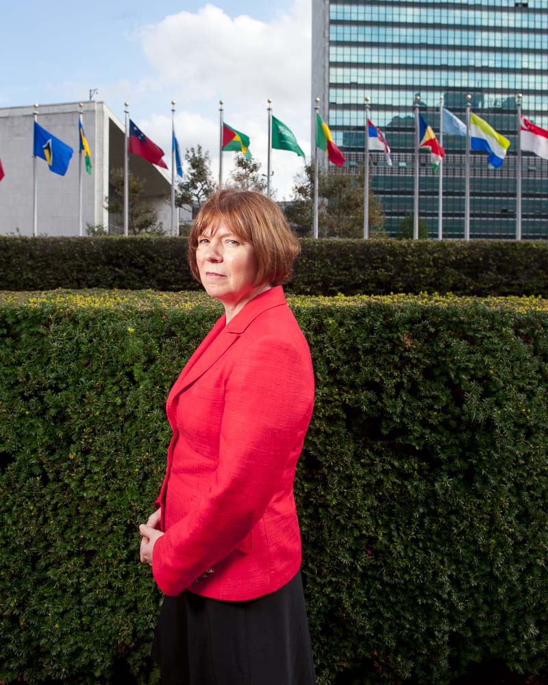 Kimberly Prost at United Nations by Winnipeg editorial photographer