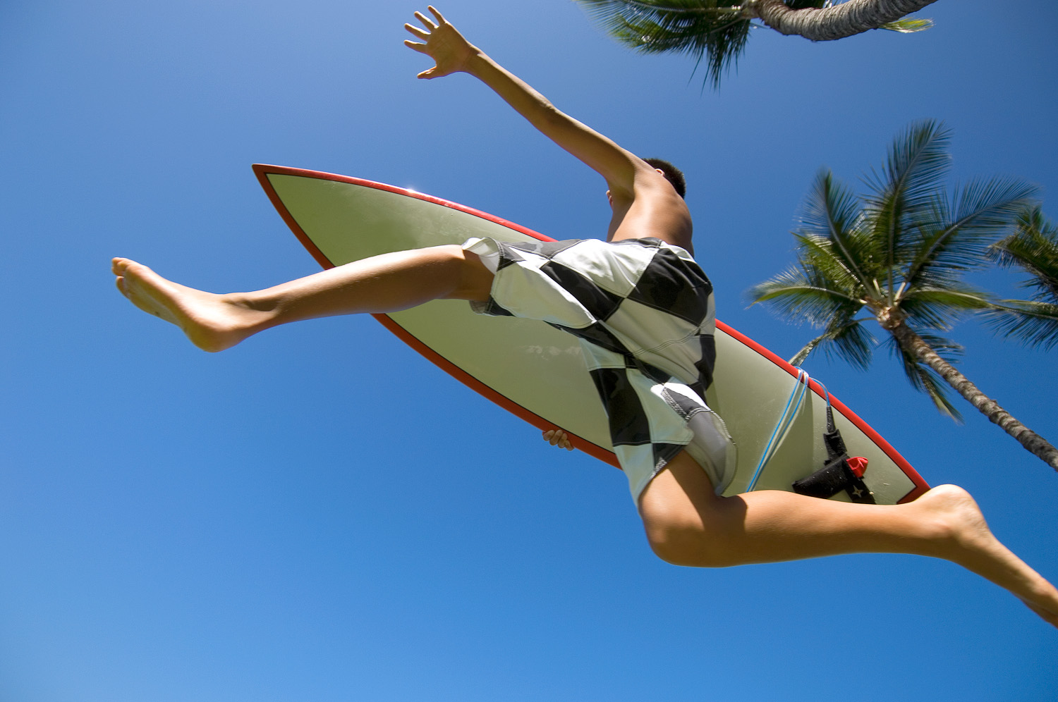 Surfing jump by winnipeg editorial photographer