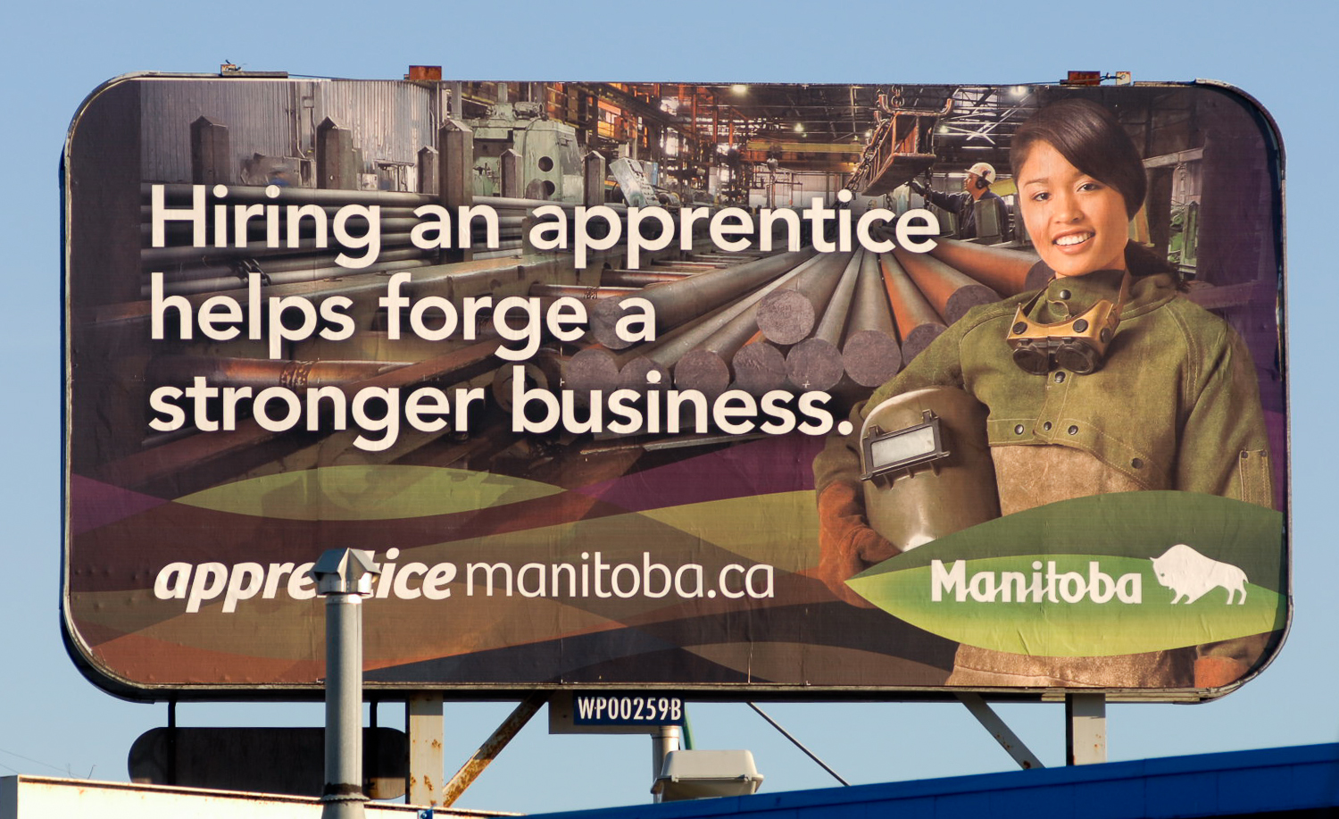 Apprenticeship ad by Winnipeg commercial photographer