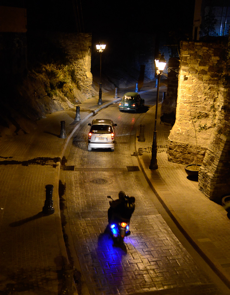Guanajuato night tunnels by Winnipeg travel photographer