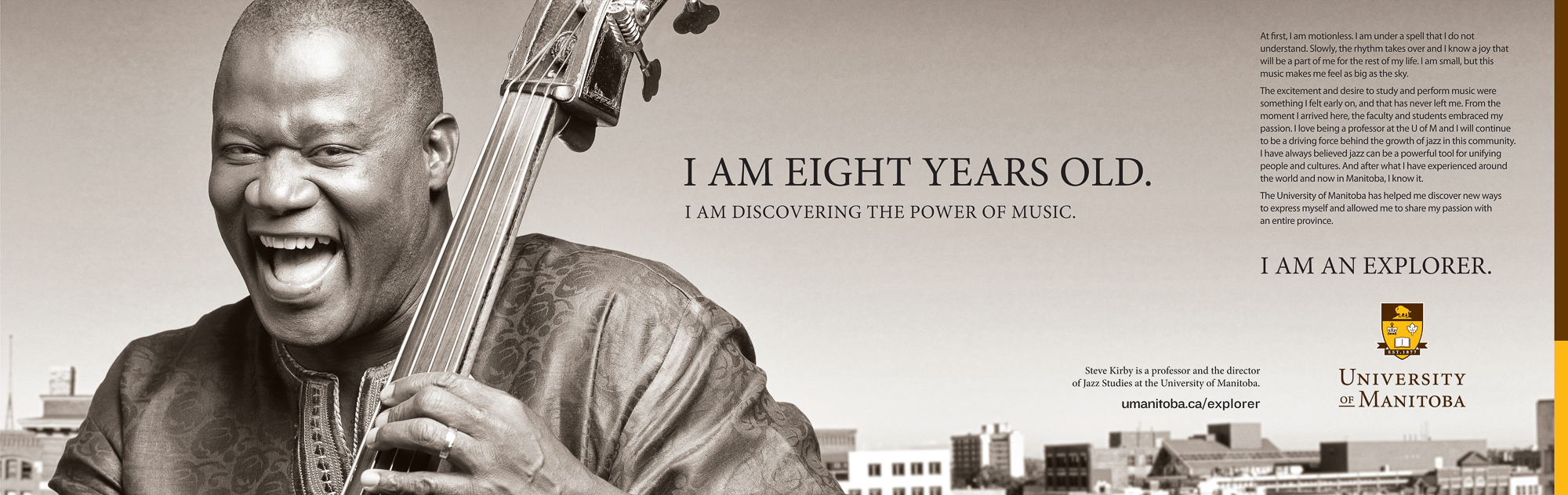 University ad by Winnipeg commercial photographer